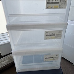 ニトリ衣類収納ケース（3つセット）の画像