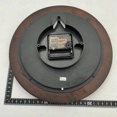 掛け時計　茶色 の画像