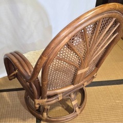 木製座椅子2脚セットの画像