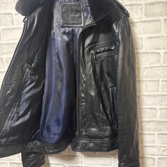 ZARA MAN 　レザージャケットの画像