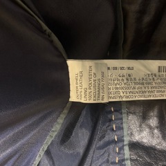 ZARA MAN 　レザージャケットの画像