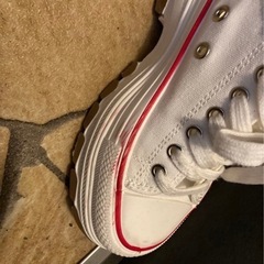 キャンバススニーカー 厚底 23.5cm レディースの画像