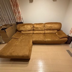 Ｌ型ソファーの画像