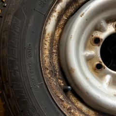 195 80 15LT スタッドレス４本　ハイエースに履いてましたの画像