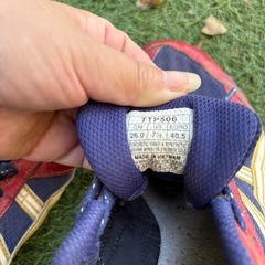 26cmサッカーシューズの画像