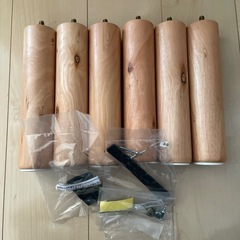 足つきマットレス　シングルベッド　の画像