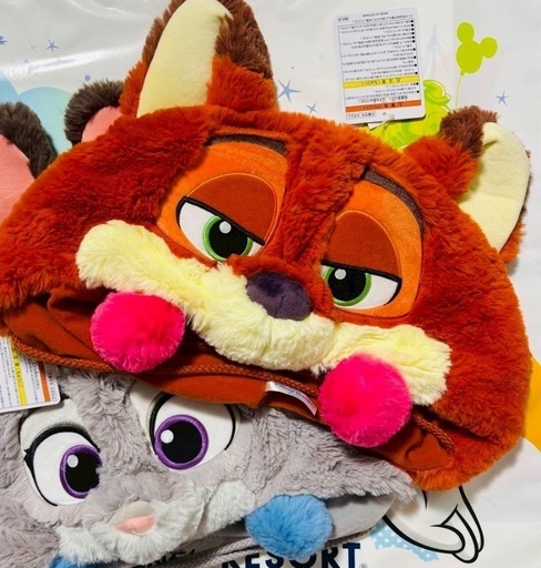 新品未使用】ディズニー　ファンキャップ　ズートピア