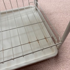 ニトリ　水切りラック　水切りトレー　水切りカゴの画像