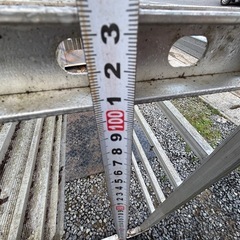 (訳あり商品)昭和アルミ苗棚 NC-60K アルミ苗コンテナ収納棚 傾斜収納型の画像