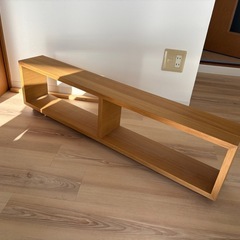 無印良品　ベッド追加台の画像