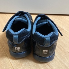 【美品】近日処分　スニーカー18㎝　ムーンスター　黒の画像
