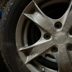 195/65/15 114.3 5穴　アルミホイール付の画像