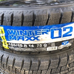 新品スタッドレス155/65r14ダンロップの画像