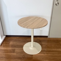 ラウンドテーブル【町田市再生家具】　252346の画像