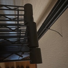 スチールラック(5段)ブラック艶消しの画像