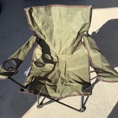 アウトドア用チェアー2脚の画像