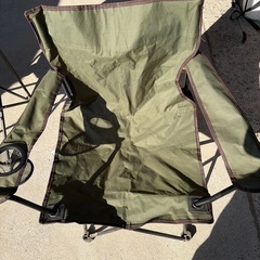 アウトドア用チェアー2脚の画像