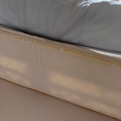 ApricaアップリカココネルエアーAB ホワイトグレー ベビーベッドの画像