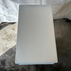 45L フタ付スリムペダル ゴミ箱 白の画像