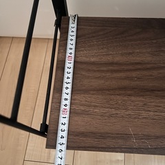 ニトリ突っ張り壁面収納の画像