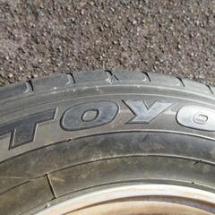 プリウスにて使用！TOYOタイヤ製 195/65R15 中古2本の画像