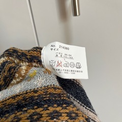 シャンブル　カーディガン　Lサイズ　の画像