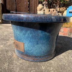 アンティーク火鉢の画像