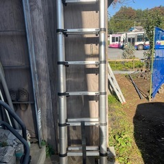 伸び縮み脚立ハシゴの画像