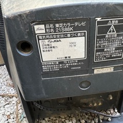 ブラウン管テレビの画像