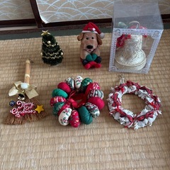 クリスマスの飾り物6点