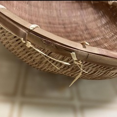 竹籠  竹ざる2点セットの画像