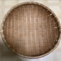 竹籠  竹ざる2点セットの画像