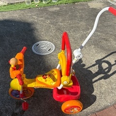 アンパンマン自転車の画像