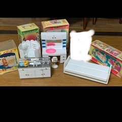 リカちゃん レトロ 昭和 家具まとめ売りの画像