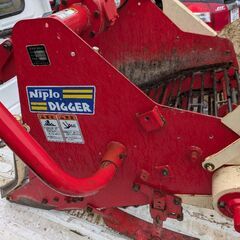 鹿児島発　ニプロ松山　トラクター用　掘取機　BL65SFDGー１S 　三点リンクの画像