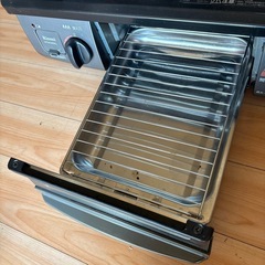 都市ガス　リンナイ　ガスコンロ プロパン リンナイ 2口 ガステーブル　福岡　田川市　筑豊　美品　ガステーブル ガスコンロ Rinnai リンナイ 都市ガス 56cm 一人暮らし　グリル付き　据置型  グリル  の画像