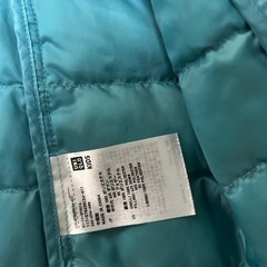 ユニクロ　ダウンジャケット　150cmの画像