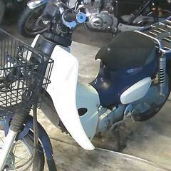 HONDA スーパーカブ50-3プロ 青 エンジン始動動画 自賠保険で乗れます 半額配送キャンペーン 現状渡し諸経費￥0- 横浜 P-Yardの画像