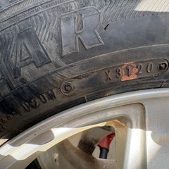 スタッドレスタイヤ4本の画像