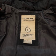 ZARAキッズ　ダウンジャケットの画像