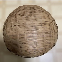竹籠 竹ざる2点セットの画像