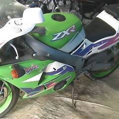 KAWASAKI ZXR250-2 緑 格安提供車 半額配送キャンペーン クランキング確認済み 期間限定 現状渡し諸経費￥0- 横浜 P-Yard の画像