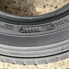 145/80R12 ダンロップオールシーズンタイヤ　2本の画像
