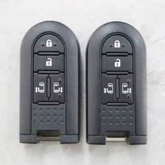 【自社ローン対応】ダイハツ ムーヴキャンバス 　X　リミテッド　SA3　スマートキー　アイドリングストップ　両側電動スライドドアの画像