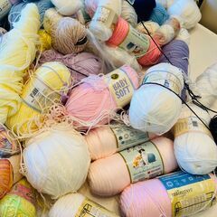 毛糸まとめ売りの画像