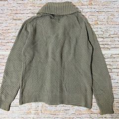 【BOYCOTT（ボイコット）】ショールカラーカーディガン長袖　グレーの画像