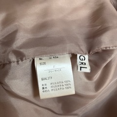 GRL ジャンパー　フリーサイズの画像