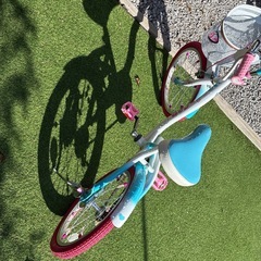 女の子用　子供自転車の画像