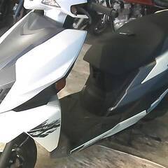 SUZUKI アベニス125-2 白 エンジン始動動画 自賠責保険で乗れます 半額配送キャンペーン 限定 現状渡し諸経費￥0 横浜 P-Yardの画像