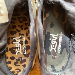 17cm／コンバースハイカットスニーカー の画像